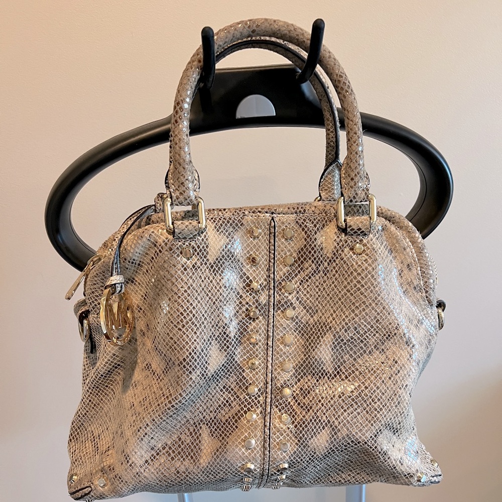Michael Kors Snake Print Purse